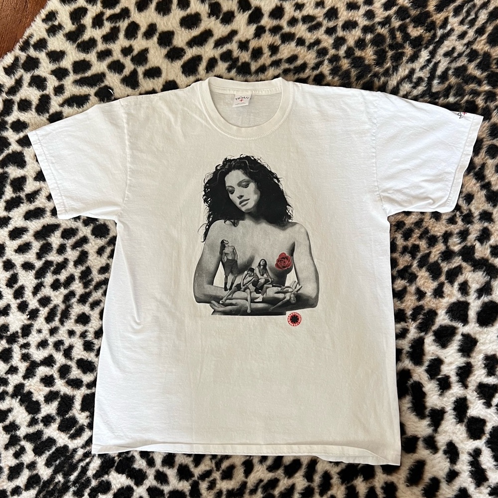 Noah x RHCP Ltd Edition Mother’s Milk White T-shirt Size L Red Hot Chili Peppers